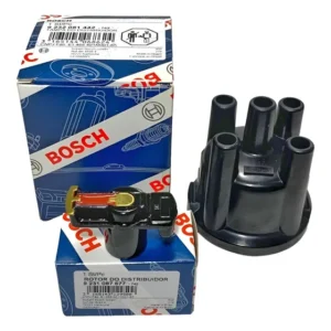 Kit Tampa Distribuidor + Rotor Bosch Vw Gol G2 G3 Mi Todos
