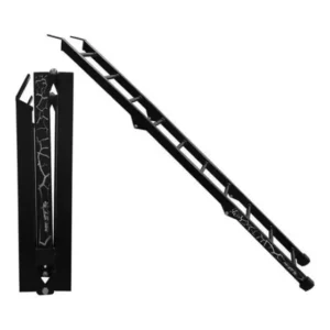 Rampa Dobrável 1,5 Metros Para Carregar Motos Mx-star Cor Preto