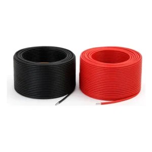 20 Metros Cabo Solar 6mm Preto Vermelho Fotovoltaico Abnt Preto E Vermelho