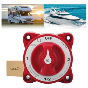 Chave Geral Barcos Lanchas 2 Baterias 350 Amp 32/24/12v 4p
