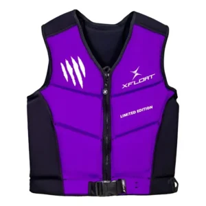 Colete Salva Vidas Enzo 2.0 Esporte Náutico Jetski Wake Bolt Cor Roxo Tamanho G2