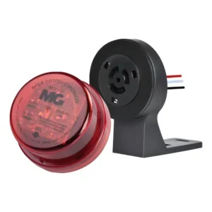 Rele Fotoelétrico RFE-131 Fotocélula Sensor Bivolt Com Base Suporte MarGirius