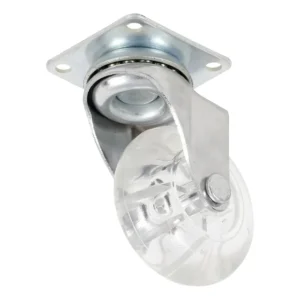 Rodízio 50mm Sem Freio De Silicone Rodinha Gel P/ Móveis M