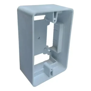 10x Caixa De Luz Sobrepor 4x2 Branco