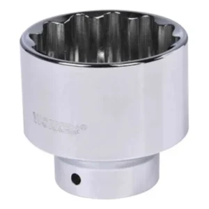 Soquete Estriado Worker 65mm Encaixe 3/4 Aço Cromado Modelo 990477