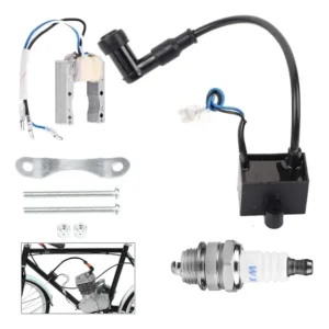 Bobina + Cdi + Vela Bicicleta Motorizada 49 A 80cc 2 Tempos