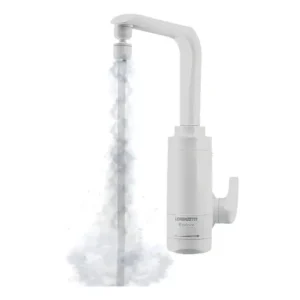 Torneira Eletrica Essence Parede 220volts 5500w Lorenzetti Cor Branco