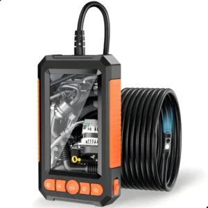 Câmera Endoscópio Industrial 1080P 4.3" LCD 5m 8 LEDs IP67 Click M-C43B