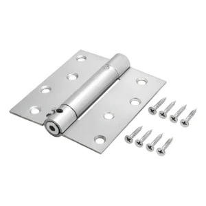 Kit Dobradiça Mola Inox Para Porta 4" X 3.5" X 2,5mm - 3 Peças