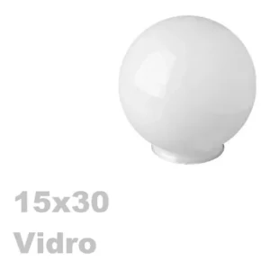 Globo Redondo Grande Poste Luminária Ø30cm 4015310-99