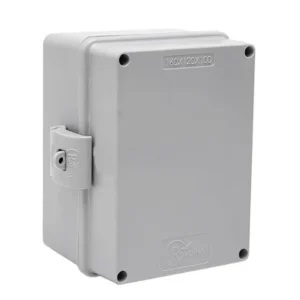 Caixa Standard Cinza Tampa Opaca Ip68 Rohdina 160x120x100mm