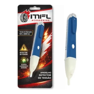 Caneta detectora de tensao 90v - 1000v com lanterna led MFL