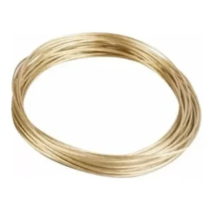 10mts Cabo Aço Revestido Pvc Cristal 4mm Varal + Acessórios