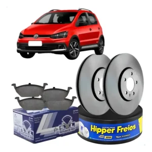 Kit Disco De Freio Pastilha Fox 1.0 1.6 Original 2013 Á 2021