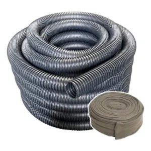 Tubo Dreno Corrugado 2.1/2 Pol 25 Mts + Camisa Bidim 65mm
