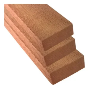 Kit 5 Ripões De Madeira Cambará Tauari Bruta 5x2x3m