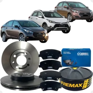 Kit Disco Freio Pastilha Hb20 Hb20s Hb20x 2012 Á 2019