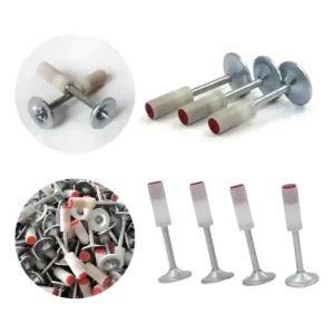 Kit 250 Pinos Para Pistola Finca Pino Com Arruela Cônica 2.5 Cm 4 Cm