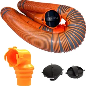 Mangueira De Esgoto 4,5m Kit Adaptador Tampa Motorhome 3 2