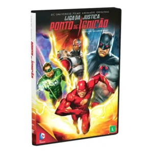 DVD Liga da Justiça Ponto de Ignição Animação HD Warner Bros
