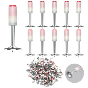 Kit 250 Rebites Para Pistola De Fixação Finca Pino Manual Iigenai 250 Pcs Pino Para Pistola Finca Pino Com Arruela CônicaRebites Para Pistola De Fixação
