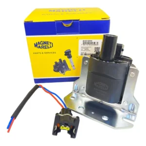 Bobina Ignição Gol Parati Saveiro + Chicote Motor Ap 2 Bicos