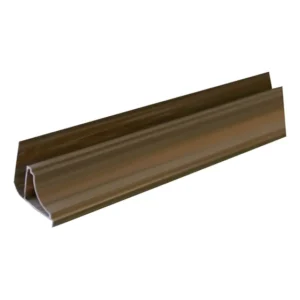 Meia Cana PVC Imbuia 8mmx38mmx3m Acabamento Forro Bariri 5 Peças