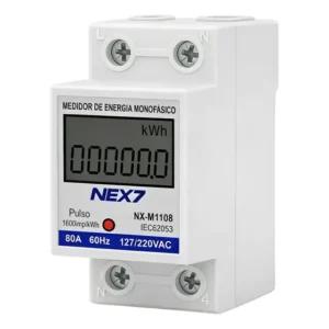 Medidor Consumo De Energia Monofásico 80a 220v