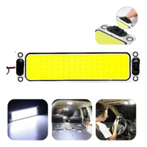 Luz Led Universal 12-24v Teto Carro Caminhão Luminária Baú