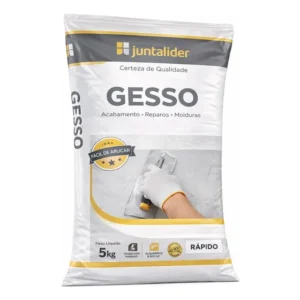 5kg Gesso Em Pó Branco Secagem Rapida Artesanato Reparo