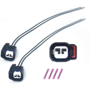 2 Unidades De Conector De Sensor De Velocidade De Roda Abs P