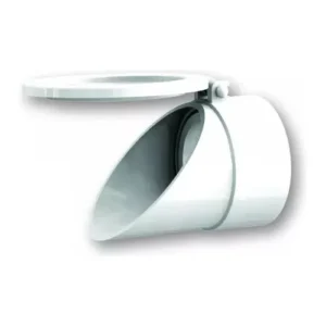 Válvula Retenção Esgoto Abs 75mm Vedação 15º A 90