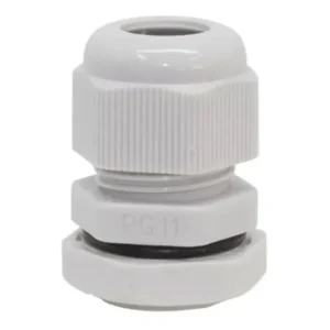 Kit 10 Peças - Prensa Cabo Nylon Pg11 Cinza Claro Promoção