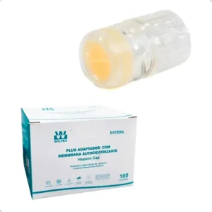 Plug Adaptador Prn Membrana Estéril Autocicatrizante C/ 100