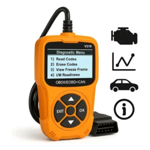 Scanner Obd2 Automotivo V319 Leitor Diagnostic Jinpro