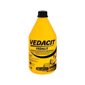 Aditivo Plastificante Vedalit 3,6 Lts Vedacit