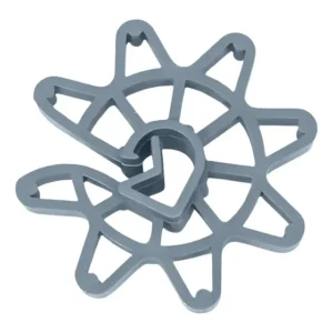 Espaçador Plástico Circular 40mm Para Ferragem Concreto 500un