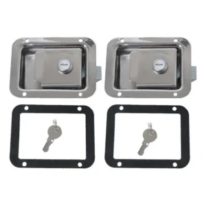 2 Peças De Caixa De Ferramentas Paddle Lock Latch Truck Rv