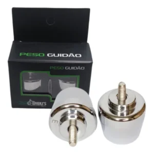 Peso Pezinho De Guidao De Moto Pcx 150 2019 2020 Cromado Par