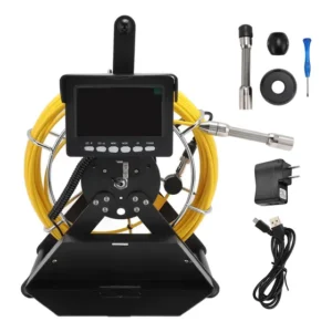 Câmera De Inspeção De Tubulação De Esgoto Dvr Industrial De