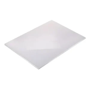 Placa Acrílica Branco Leitoso 3mm Acrilplas Para Luminária 0.05m²