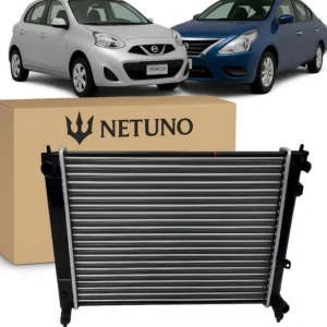 Radiador Nissan March Anos 2011 2012 2013 Cambio Manual