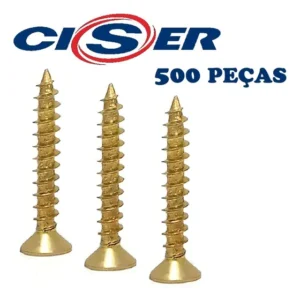 Parafuso 4,0x30 4x30 Ciser Philips Chipboard Cx 500u Madeira