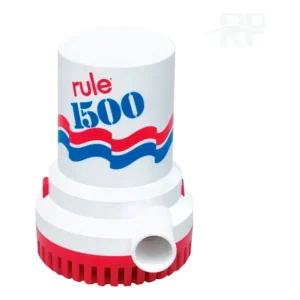 Bomba De Porão 1500 Gph Rule 5110 Litros Hora 12v Náutica