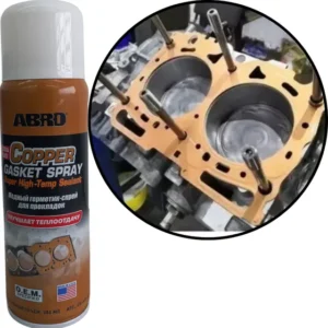 Junta Líquida Cobre Spray Alta Temperatura Cg-418 Abro 255g