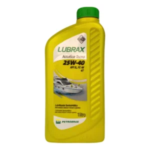 Kit C/7 Lubrax 25w40 Sl/fc-w Semi Sintético Nautica 4t Te 1l