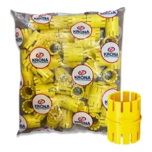 Luva Conduíte Pressão 3/4 25mm Kit 50 Unidades