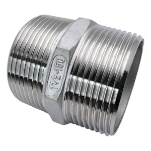 Conexão Niple Inox 304 Rosca Bsp Ø 1.1/2 Polegada Conector
