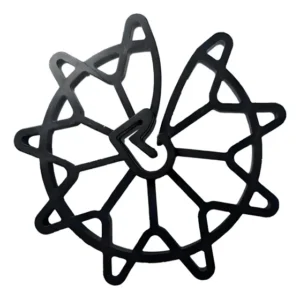 Espaçador Circular Plástico Ferragem Concreto 30mm 300 Und
