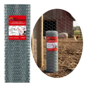 Tela Mangueirão 1,00 X 50m Fio 18 Porcos Horta Rural Ovelha Carneiro Sitio Fazenda Chacara Suinos Caprinos Viveiro